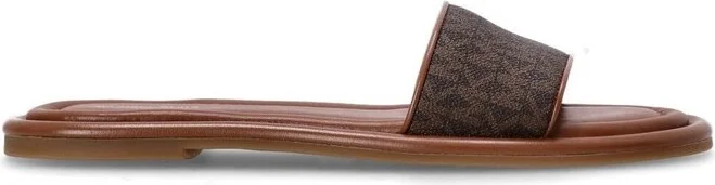 Michael Michael Kors Dana Signature Logo Slide Sandals