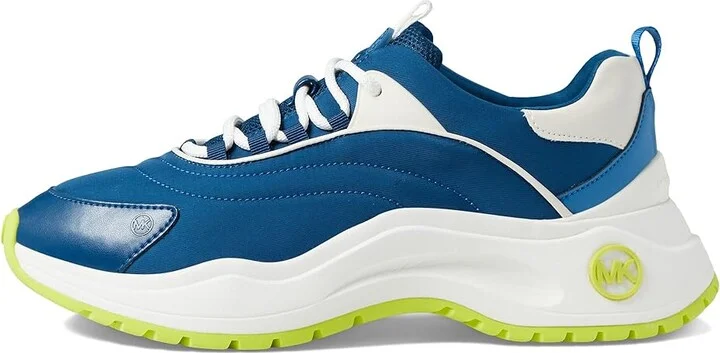 MICHAEL Michael Kors Dara Trainer Women's Shoes River Blue : 10 M, Synthetic/Textile - Image 6