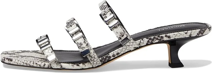 MICHAEL Michael Kors Darrington Kitten Sandals Women's Sandals Natural : 6 M, Leather - Image 5