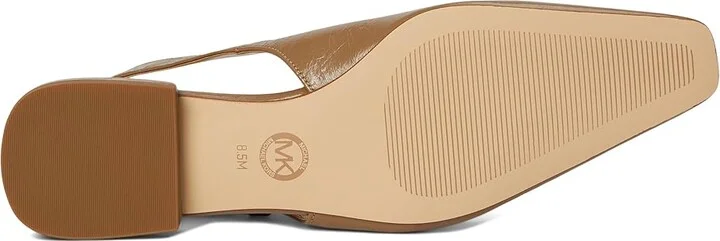 MICHAEL Michael Kors Darrington Sling Flat High Women's Heels Husk : 7.5 M, Faux Leather - Image 3
