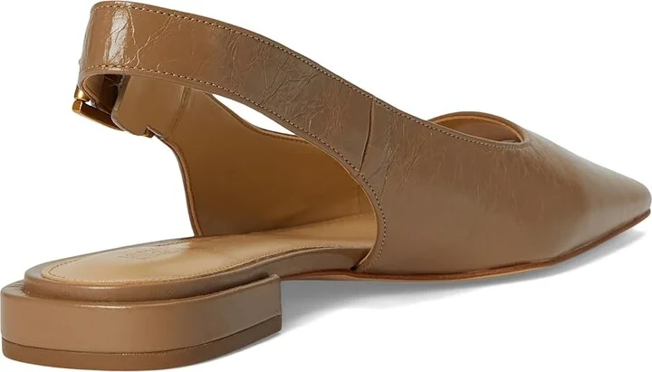 MICHAEL Michael Kors Darrington Sling Flat High Women's Heels Husk : 7.5 M, Faux Leather - Image 4