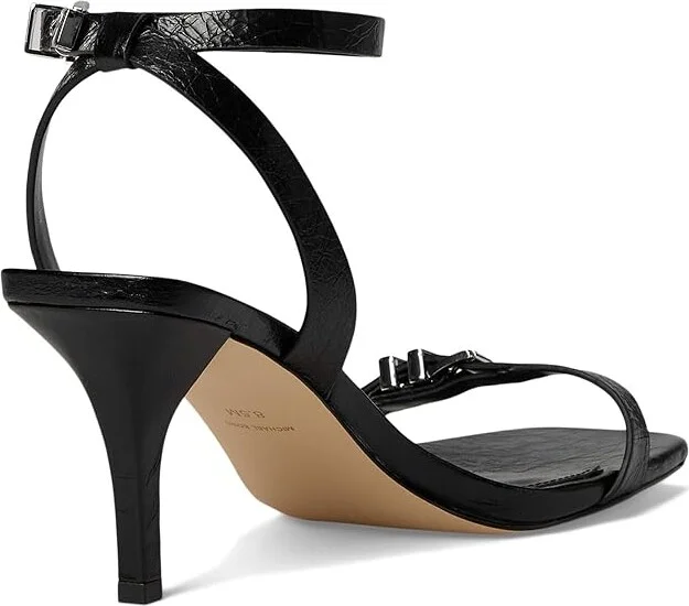 MICHAEL Michael Kors Darrington Stiletto Women's Sandals Black : 6.5 M, Leather/Rubber - Image 4