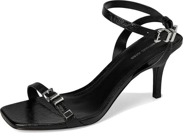 MICHAEL Michael Kors Darrington Stiletto Women's Sandals Black : 6.5 M, Leather/Rubber - Image 5