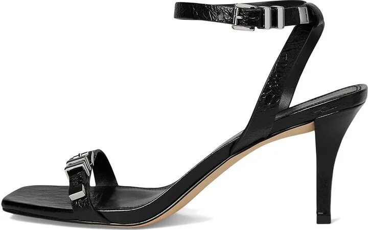MICHAEL Michael Kors Darrington Stiletto Women's Sandals Black : 6.5 M, Leather/Rubber - Image 6