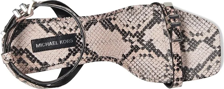 MICHAEL Michael Kors Darrington Stiletto Women's Sandals Smokey Rose : 6.5 M, Leather/Rubber - Image 2