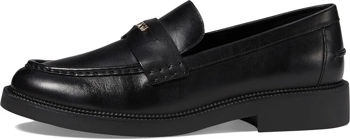 MICHAEL Michael Kors Eden Loafer Women's Shoes Black : 7 M, Leather - Image 6