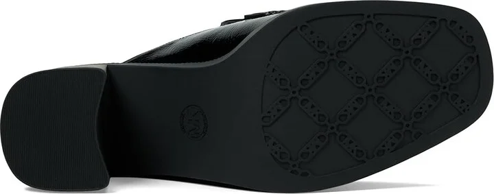 MICHAEL Michael Kors Eden Platform Mule High Women's Heels Black : 10 M, Leather - Image 3