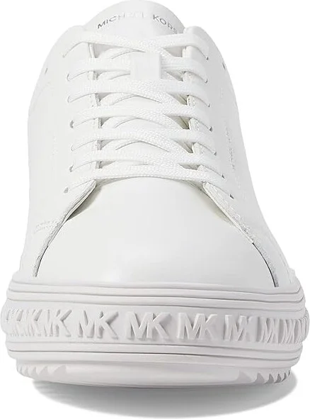MICHAEL Michael Kors Grove Lace-Up Women's Shoes Optic White : 6 M, Textile - Image 5