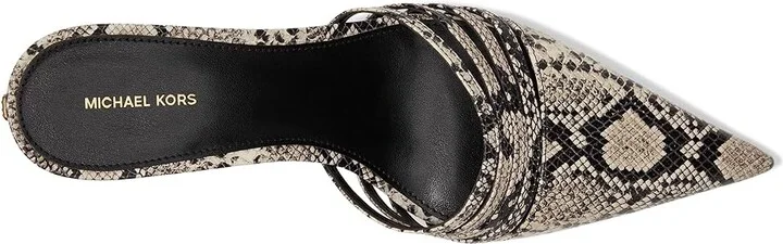 MICHAEL Michael Kors Haisley Mule Pumps Women's Shoes Natural : 7.5 M, Leather - Image 2