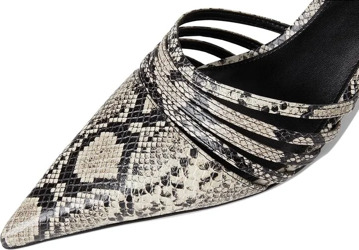 MICHAEL Michael Kors Haisley Mule Pumps Women's Shoes Natural : 7.5 M, Leather - Image 7