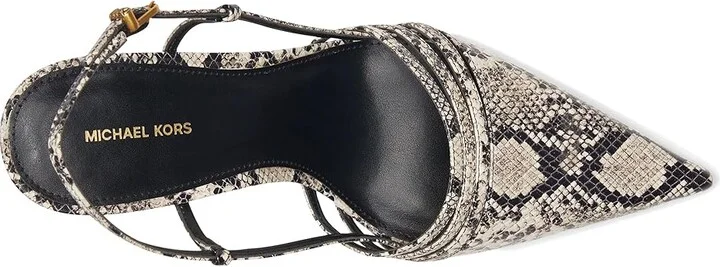 MICHAEL Michael Kors Haisley Sling Pumps Women's Shoes Natural : 8.5 M, Leather - Image 2