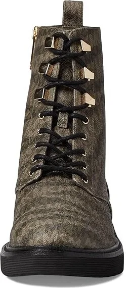 MICHAEL Michael Kors Haskell Bootie Women's Shoes Olive : 6 M, Leather - Image 2