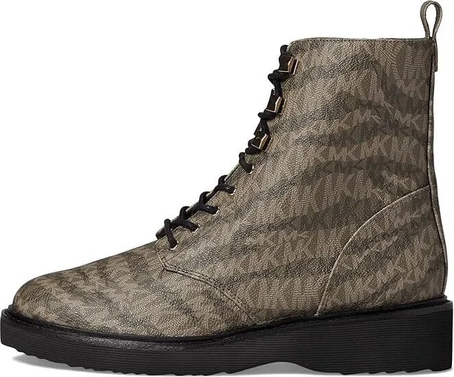 MICHAEL Michael Kors Haskell Bootie Women's Shoes Olive : 6 M, Leather - Image 6