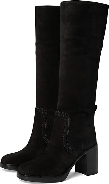 MICHAEL Michael Kors Hayden Boots Women's Boots Black : 5.5 M, Leather/Rubber