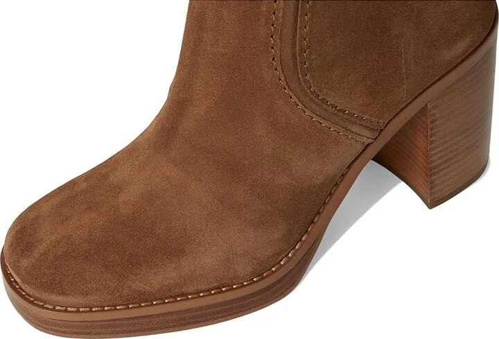 MICHAEL Michael Kors Hayden Boots Women's Boots Luggage : 5.5 M, Leather/Rubber - Image 2