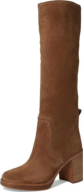 MICHAEL Michael Kors Hayden Boots Women's Boots Luggage : 5.5 M, Leather/Rubber - Image 5