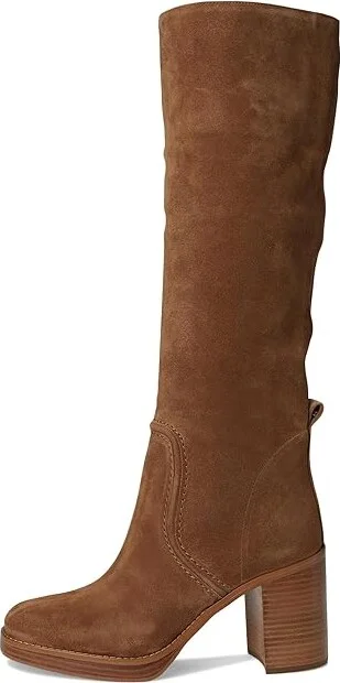 MICHAEL Michael Kors Hayden Boots Women's Boots Luggage : 5.5 M, Leather/Rubber - Image 6