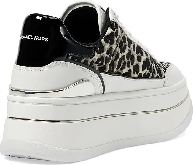 MICHAEL Michael Kors Hayes Lace Up Women's Shoes Black : 9.5 M, Synthetic - Image 4