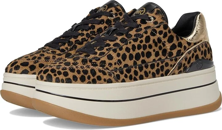 MICHAEL Michael Kors Hayes Lace Up Women's Shoes Husk : 9.5 M, Synthetic
