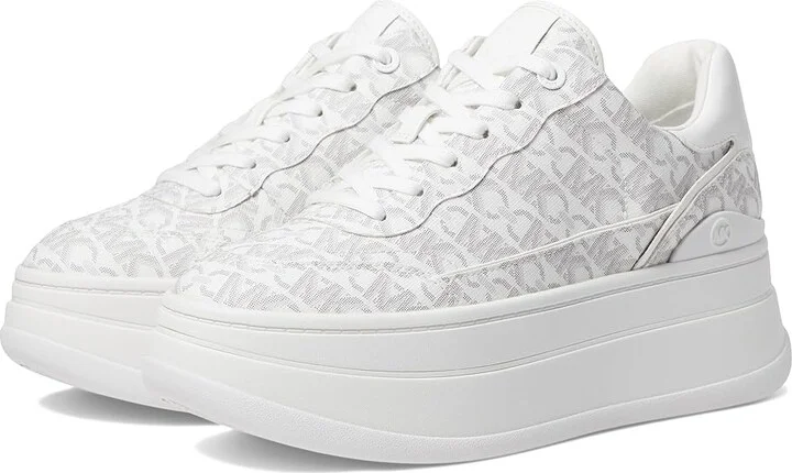 MICHAEL Michael Kors Hayes Lace Up Women's Shoes Optic White : 10 M, Synthetic