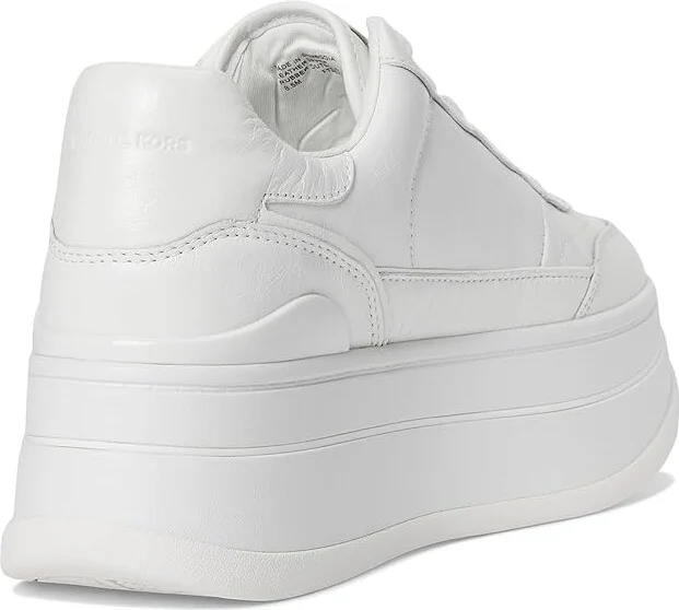 MICHAEL Michael Kors Hayes Lace Up Women's Shoes Optic White 2 : 9.5 M, Synthetic - Image 4