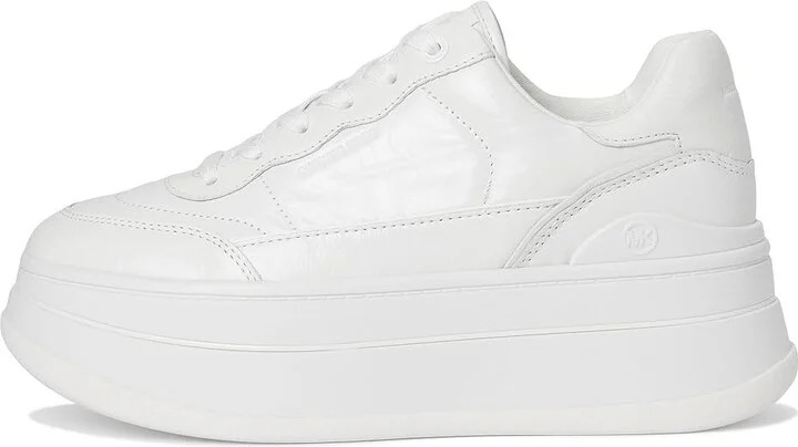 MICHAEL Michael Kors Hayes Lace Up Women's Shoes Optic White 2 : 9.5 M, Synthetic - Image 6