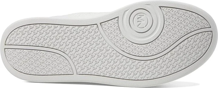 MICHAEL Michael Kors Hayes Lace-Up Women's Shoes Optic White : 9.5 M, Leather - Image 3