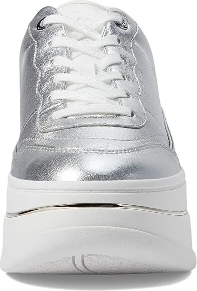 MICHAEL Michael Kors Hayes Lace Up Women's Shoes Silver : 9 M, Synthetic - Image 5