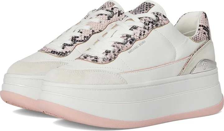 MICHAEL Michael Kors Hayes Lace Up Women's Shoes Smokey Rose : 9.5 M, Synthetic