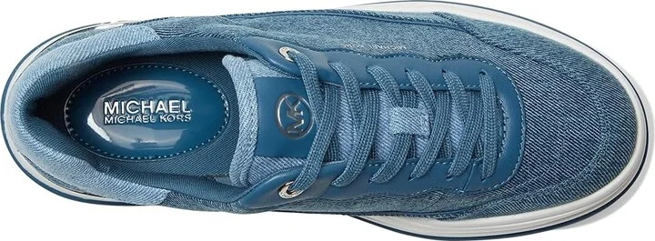 MICHAEL Michael Kors Hayes Lace Up Women's Shoes Union Wash : 9.5 M, Synthetic - Image 2