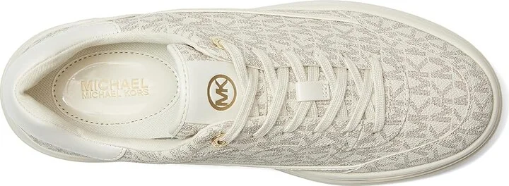 MICHAEL Michael Kors Hayes Lace Up Women's Shoes Vanilla : 9 M, Synthetic - Image 2