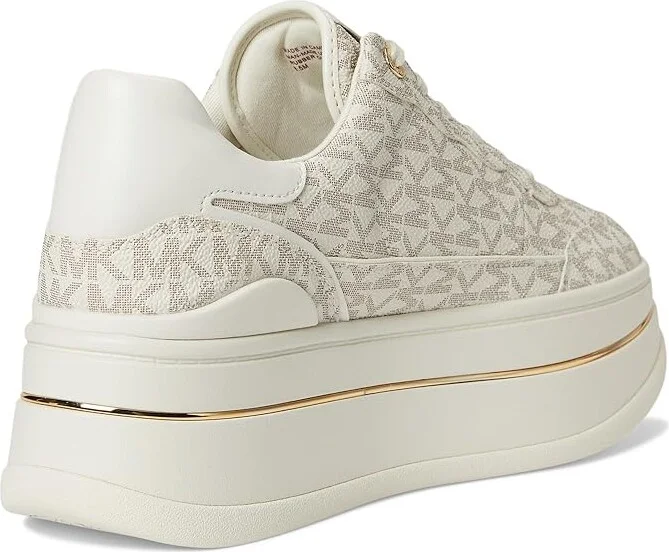 MICHAEL Michael Kors Hayes Lace Up Women's Shoes Vanilla : 9 M, Synthetic - Image 4