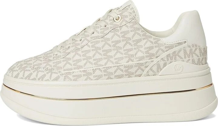 MICHAEL Michael Kors Hayes Lace Up Women's Shoes Vanilla : 9 M, Synthetic - Image 6