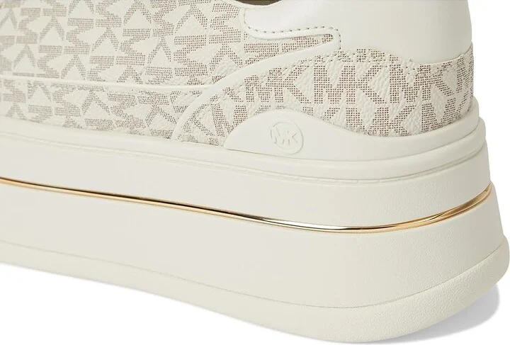 MICHAEL Michael Kors Hayes Lace Up Women's Shoes Vanilla : 9 M, Synthetic - Image 7