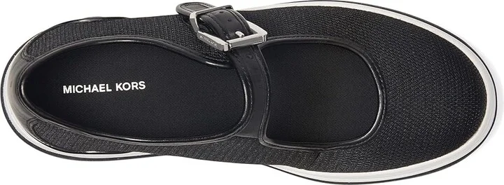 MICHAEL Michael Kors Hayes Mary Jane Women's Shoes Black : 6.5 M, Synthetic - Image 2
