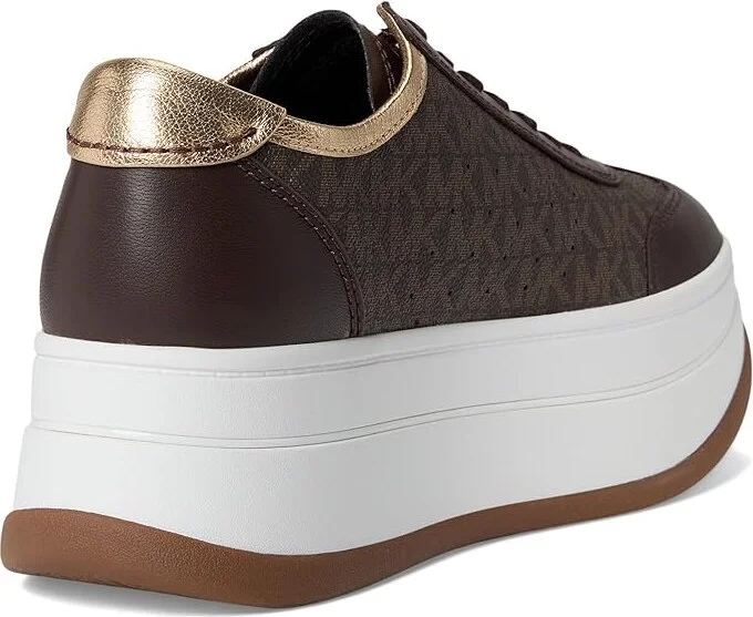 MICHAEL Michael Kors Hayes T Toe Women's Shoes Brown : 8 M, Synthetic - Image 4