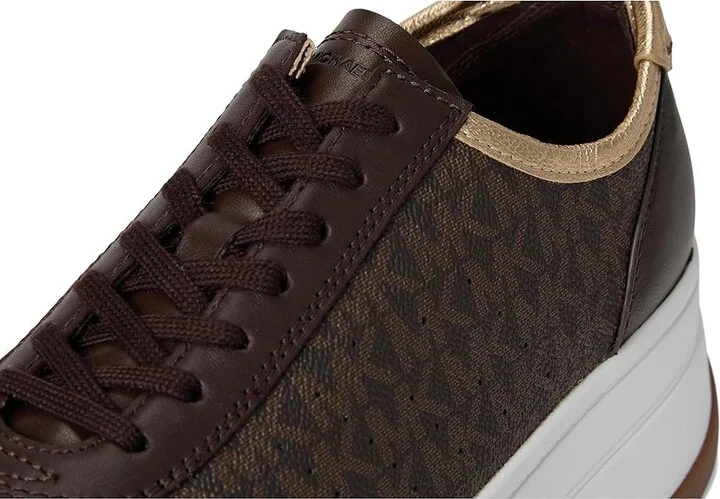 MICHAEL Michael Kors Hayes T Toe Women's Shoes Brown : 8 M, Synthetic - Image 7