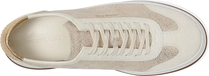 MICHAEL Michael Kors Hayes T Toe Women's Shoes Pale Gold : 6 M, Synthetic - Image 2
