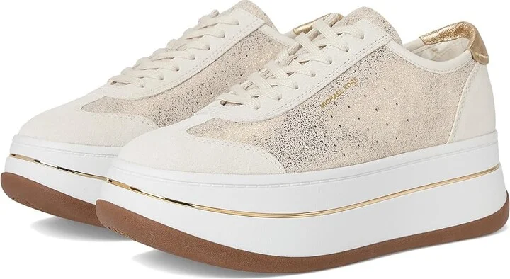 MICHAEL Michael Kors Hayes T Toe Women's Shoes Pale Gold : 6 M, Synthetic