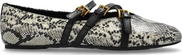 Michael Michael Kors Indy Embossed Ballet Flats