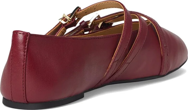 MICHAEL Michael Kors Indy Flex Ballet Women's Flat Shoes Mulberry : 6 M, Leather - Image 4