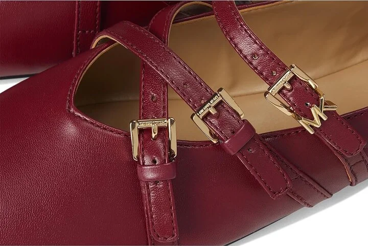 MICHAEL Michael Kors Indy Flex Ballet Women's Flat Shoes Mulberry : 6 M, Leather - Image 7