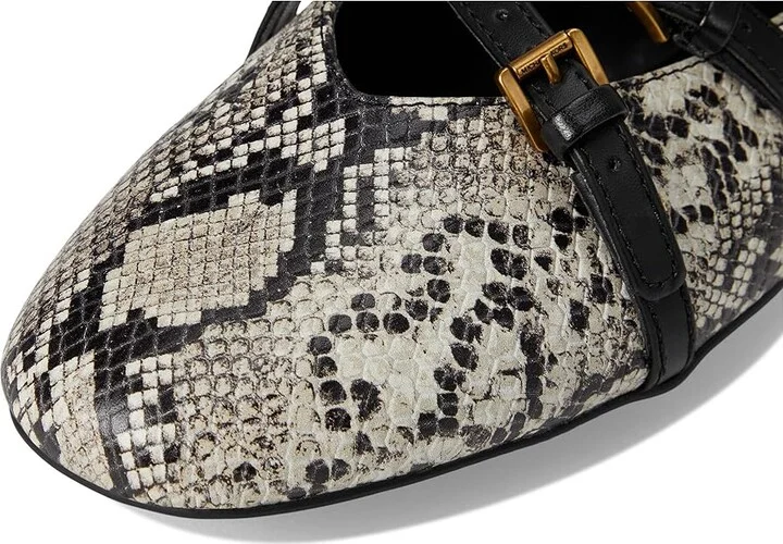 MICHAEL Michael Kors Indy Flex Ballet Women's Flat Shoes Natural : 7.5 M, Leather - Image 7