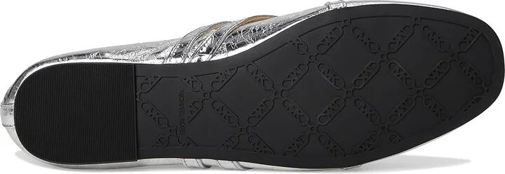 MICHAEL Michael Kors Indy Flex Ballet Women's Flat Shoes Silver : 6.5 M, Leather - Image 3
