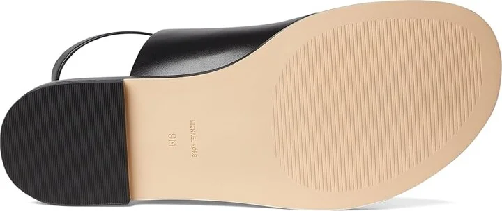 MICHAEL Michael Kors Irene Flat Thong Sandals Women's Sandals Black : 9.5 M - Image 3