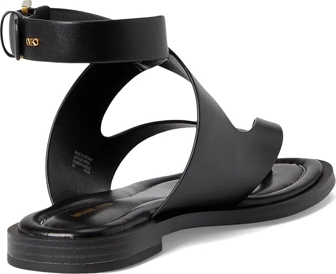 MICHAEL Michael Kors Irene Flat Thong Sandals Women's Sandals Black : 9.5 M - Image 4