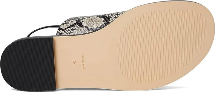 MICHAEL Michael Kors Irene Flat Thong Sandals Women's Sandals Natural : 7.5 M - Image 3