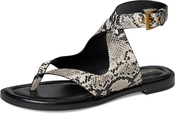 MICHAEL Michael Kors Irene Flat Thong Sandals Women's Sandals Natural : 7.5 M - Image 5