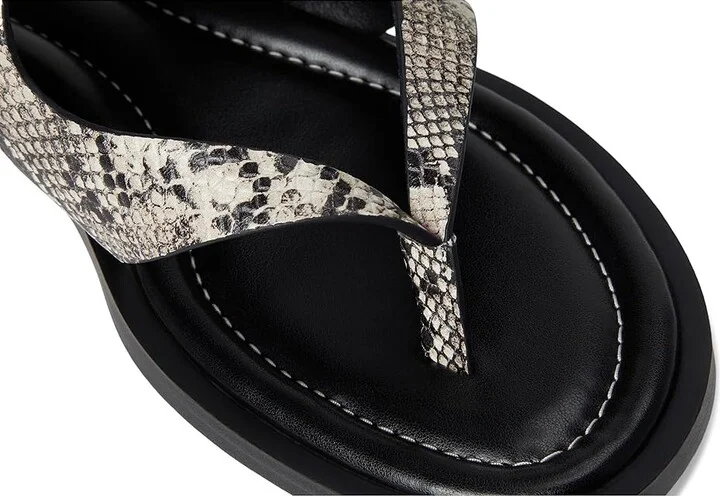 MICHAEL Michael Kors Irene Flat Thong Sandals Women's Sandals Natural : 7.5 M - Image 7