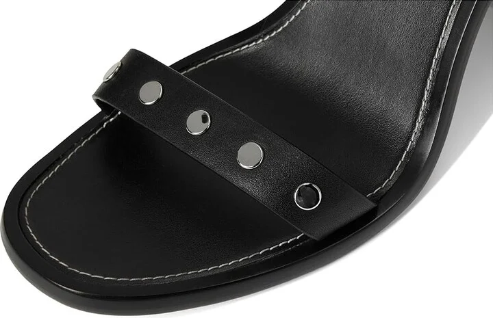 MICHAEL Michael Kors Irene Heeled Sandal Women's Sandals Black : 6.5 M, Leather - Image 2